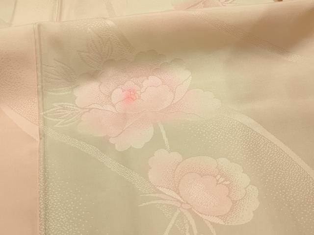 平和屋着物■長襦袢　無双仕立て　流水花文　暈し染め　正絹　逸品　AABL4412sx