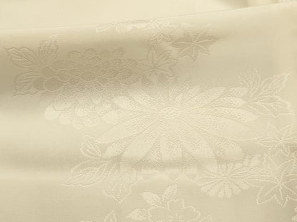 平和屋着物■振袖用長襦袢　袷　花蝶文　正絹　逸品　AABL4414sx