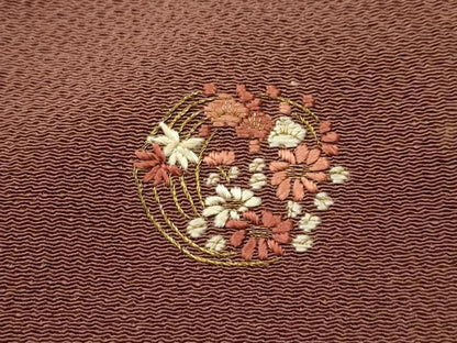 平和屋着物■豪華色留袖　作家物　花丸文　暈し染め　金糸　鬼しぼ縮緬　正絹　逸品　AABL4429sx