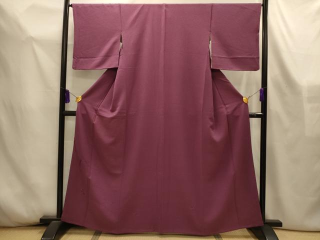 平和屋着物■豪華色留袖　刺繍　枝花文　浅蘇芳色　正絹　逸品　AABL4458sx