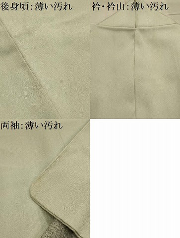 平和屋着物■訪問着　花鳥文　暈し染め　三越扱い　正絹　逸品　AABL4467sx