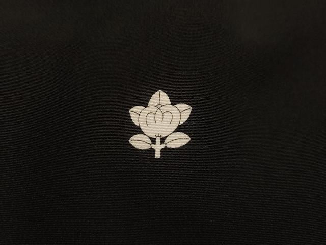 平和屋着物■豪華黒留袖　作家物　駒刺繍　渡橋御所車風景文　金彩　正絹　逸品　AABL4476sx