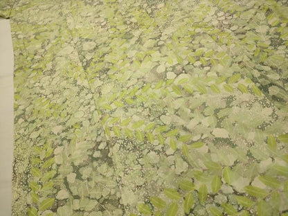 平和屋着物■上質な小紋　草花文　正絹　逸品　AABL4479sx