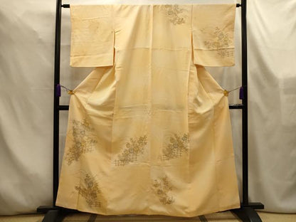 平和屋着物■訪問着　花籬文　暈し染め　金彩　正絹　逸品　AABL4488sx