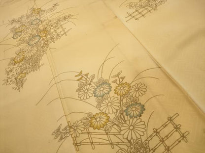 平和屋着物■訪問着　花籬文　暈し染め　金彩　正絹　逸品　AABL4488sx