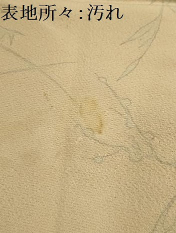 平和屋着物■上質な小紋　草花文　正絹　逸品　AABL4504sx