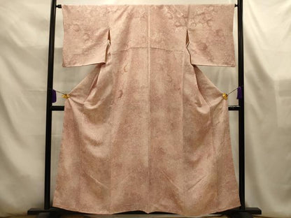 平和屋着物■上質な小紋　霞文　暈し染め　正絹　逸品　AABL4524sx