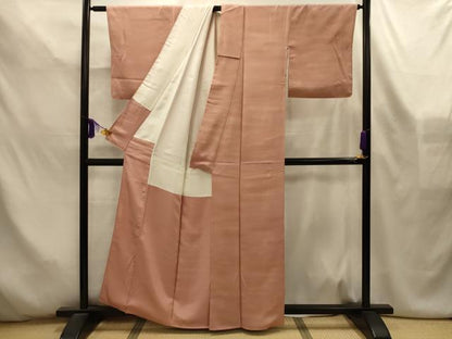 平和屋着物■上質な小紋　霞文　暈し染め　正絹　逸品　AABL4537sx
