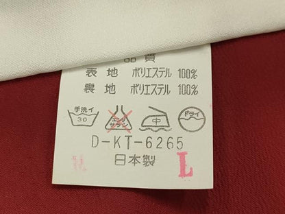 平和屋着物■小紋　総絞り　洗える着物　AABL4562sx