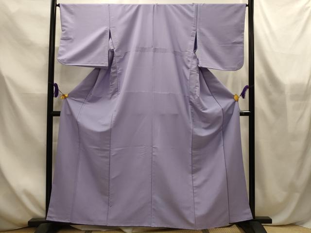 平和屋着物■色無地　薄色　胴抜き仕立て　洗える着物　AABL4563sx