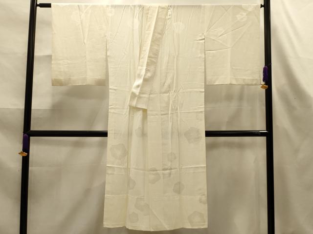 平和屋着物■長襦袢　無双仕立て　光琳梅　砥粉色　正絹　逸品　AABL4592sx