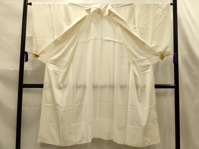 平和屋着物■長襦袢　無双仕立て　光琳梅　砥粉色　正絹　逸品　AABL4592sx