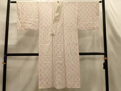 平和屋着物■長襦袢　無双仕立て　花菱文　暈し染め　正絹　逸品　AABL4593sx