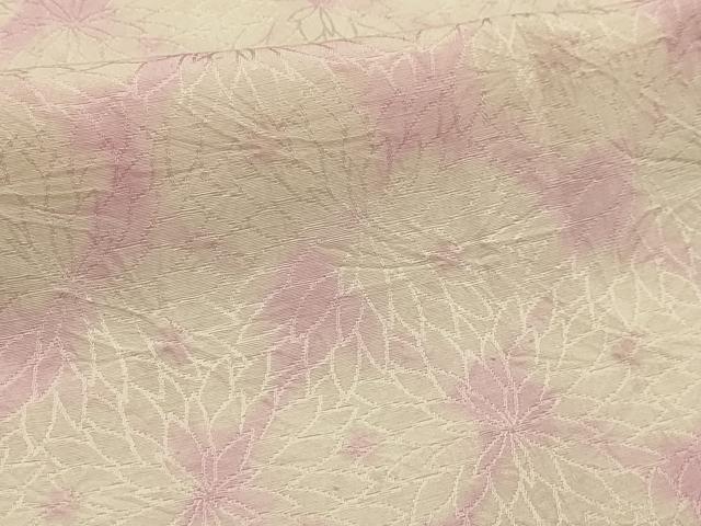 平和屋着物■長襦袢　無双仕立て　花菱文　暈し染め　正絹　逸品　AABL4593sx