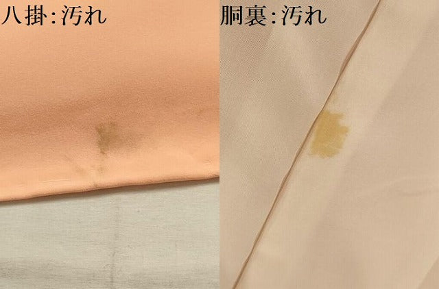 平和屋着物■上質な小紋　流水雲霞地紋　暈し染め　正絹　逸品　AABL4596sx