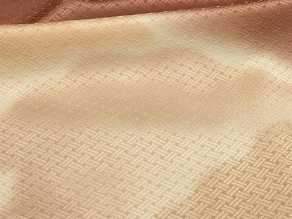 平和屋着物■訪問着　雲霞文　暈し染め　正絹　逸品　AABL4627sx