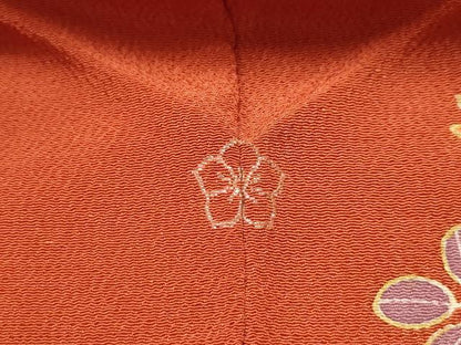 平和屋着物■訪問着　刺繍　エ霞花文　金彩　鬼しぼ縮緬　松坂屋扱い　正絹　逸品　AABL4643sx