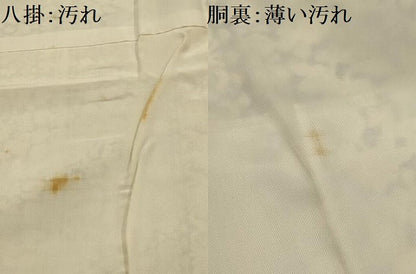 平和屋着物■上質な小紋　花間道　正絹　逸品　AABL4650sx
