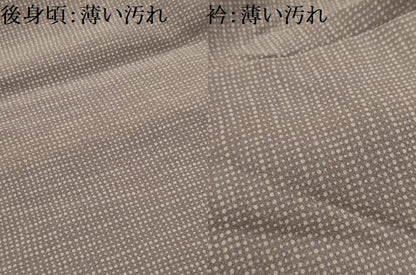平和屋着物■伝統工芸師　服部光擴　江戸小紋　行儀　正絹　逸品　AABL4652sx