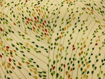 平和屋着物■上質な小紋　幾何学文様　正絹　逸品　AABL4653sx