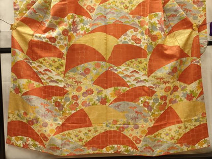 平和屋着物■豪華振袖　松竹梅花文　金糸　金彩　正絹　逸品　AABL4662sx