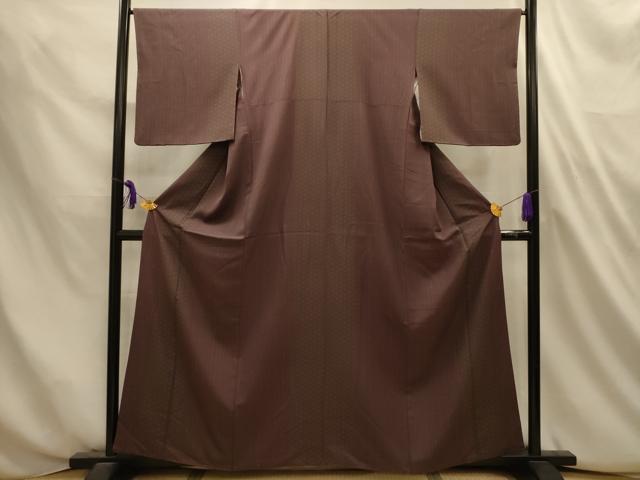 平和屋着物■上質な小紋　花間道　正絹　逸品　AABL4676sx