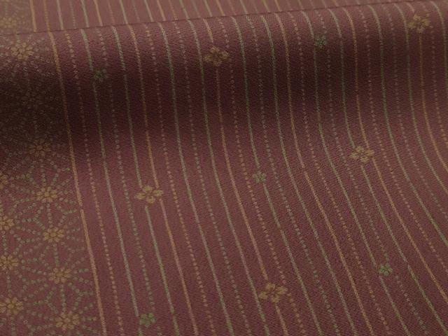 平和屋着物■上質な小紋　花間道　正絹　逸品　AABL4676sx