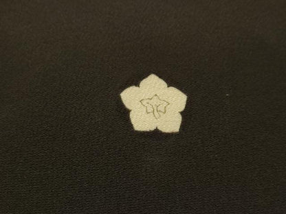 平和屋着物■豪華黒留袖　作家物　花籬文　正絹　逸品　AABL4678sx