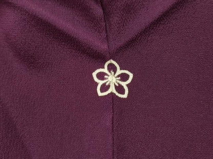 平和屋着物■訪問着　刺繍　草花文　金糸　西武百貨店扱い　正絹　逸品　AABL4682sx