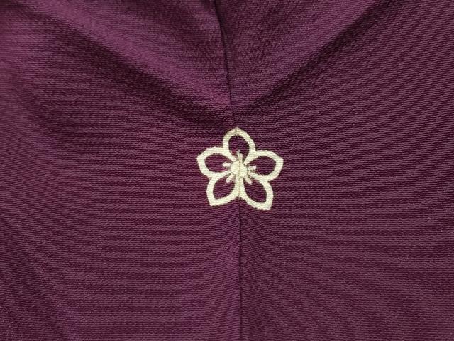 平和屋着物■訪問着　刺繍　草花文　金糸　西武百貨店扱い　正絹　逸品　AABL4682sx
