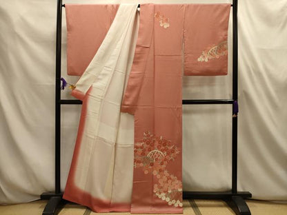 平和屋着物■訪問着　刺繍　花籬文　金彩　高島屋扱い　正絹　逸品　AABL4685sx