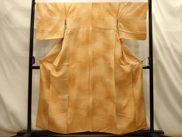 平和屋着物■上質な小紋　風景地紋　暈し染め　正絹　逸品　AABL4713sx