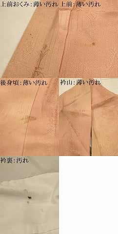 平和屋着物■上質な小紋　飾花地紋　暈し染め　正絹　逸品　AABL4740sx