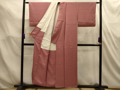 平和屋着物■江戸小紋　舞花文　正絹　逸品　AABL4754sx