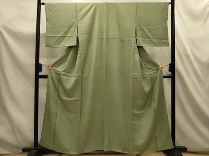 平和屋着物■江戸小紋　極小鮫小紋柄　正絹　逸品　AABL4768sx