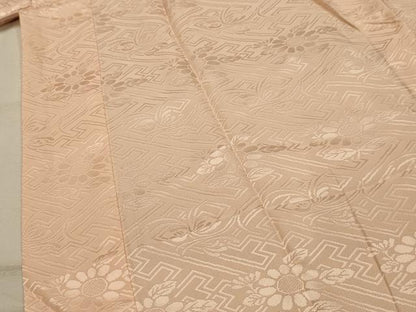 平和屋着物■長襦袢　無双仕立て　草花文　正絹　逸品　AABL4773sx