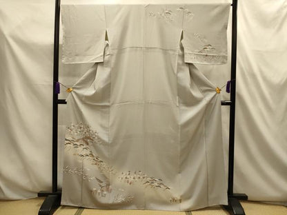 平和屋着物■訪問着　風景文　暈し染め　正絹　逸品　AABL4779sx