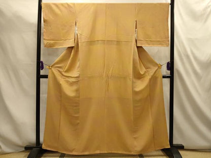 平和屋着物■上質な小紋　霞文　暈し染め　正絹　逸品　AABL4809sx