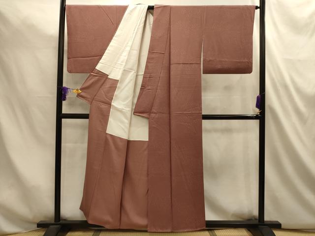 平和屋着物■江戸小紋　吉祥花文　正絹　逸品　AABL4810sx