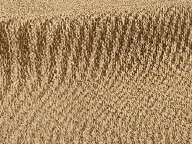 平和屋着物■上質な小紋　霞文　暈し染め　鬼しぼ縮緬　正絹　逸品　AABL4814sx