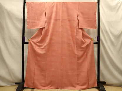 平和屋着物■上質な小紋　霞文　暈し染め　正絹　逸品　AABL4868sx