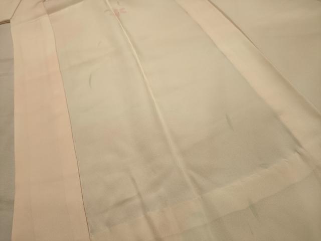 平和屋着物■長襦袢　無双仕立て　舞花文　暈し染め　正絹　逸品　AABL4872sx