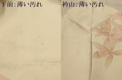 平和屋着物■豪華振袖　舞花文　金彩　正絹　逸品　AABL4880sx