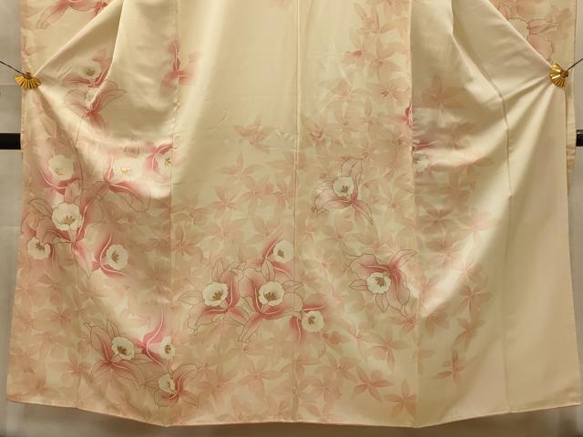 平和屋着物■豪華振袖　舞花文　金彩　正絹　逸品　AABL4880sx
