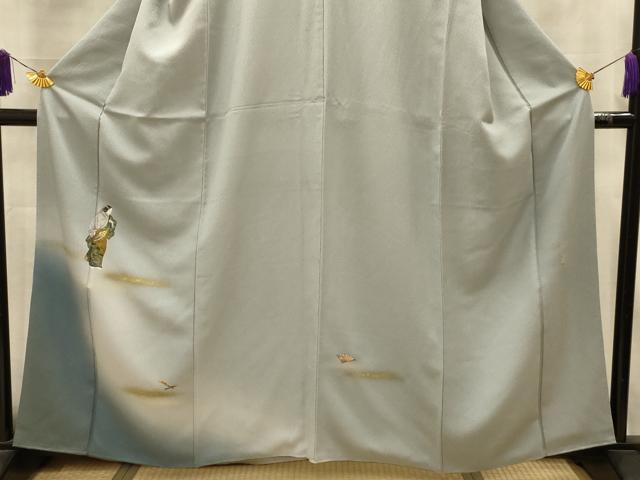 平和屋着物■訪問着　玉髪　能　暈し染め　金彩　正絹　逸品　AABL4895sx