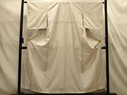 平和屋着物■上質な紬　蚊絣　正絹　逸品　AABL4896sx