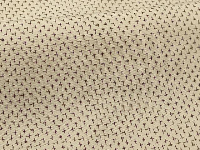 平和屋着物■上質な紬　蚊絣　正絹　逸品　AABL4896sx