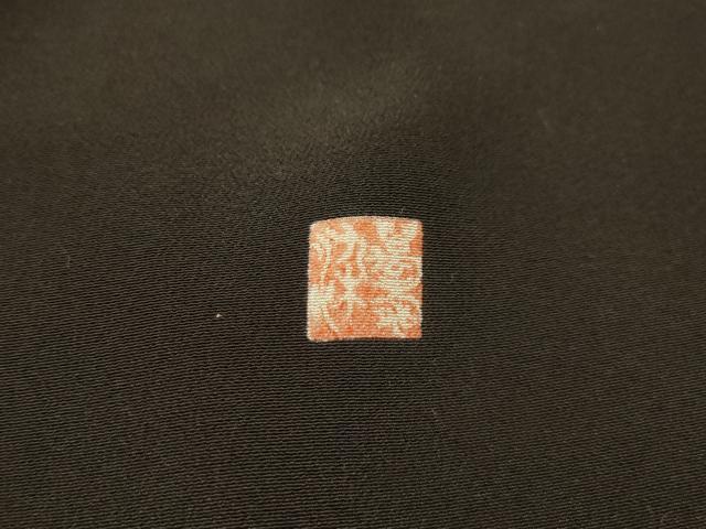 平和屋着物■豪華黒留袖　駒刺繍　風景文　金彩　正絹　逸品　AABL4900sx
