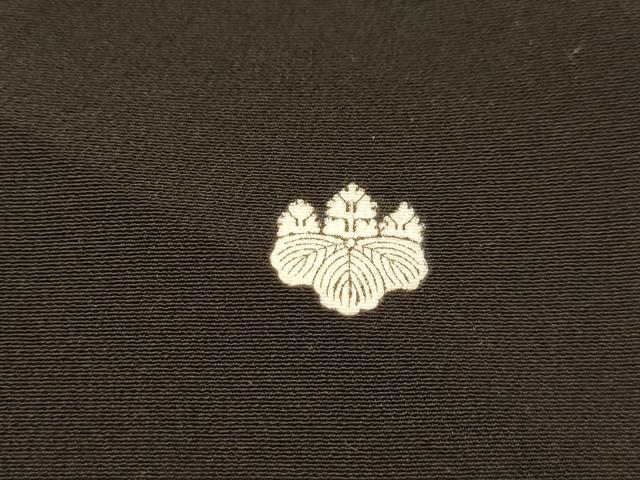 平和屋着物■豪華黒留袖　駒刺繍　風景文　金彩　正絹　逸品　AABL4900sx