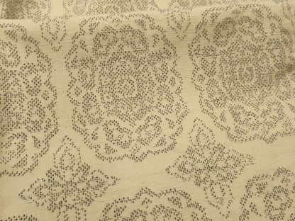 平和屋着物■上質な紬　正倉院花文　正絹　逸品　AABL4907sx